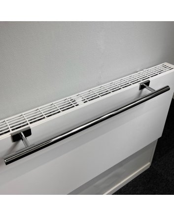 BSXL handdoekenrek 400 mm voor radiatoren boven-bevestiging Chroom