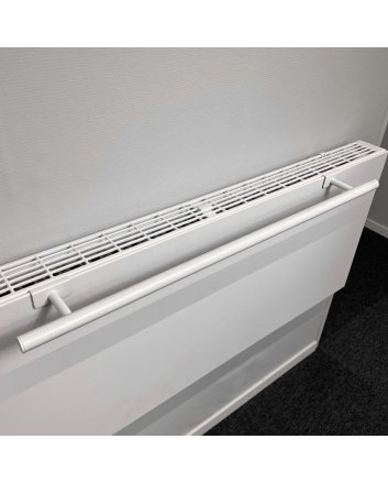 BSXL handdoekenrek 400 mm voor radiatoren boven-bevestiging wit