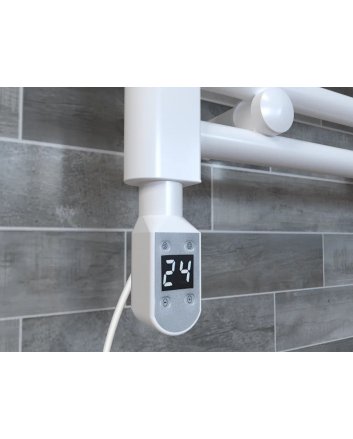 600x1600 - 700 watt | elektrische handdoekradiator zwart