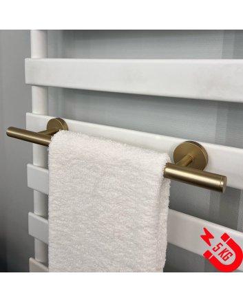 BSXL magnetisch 500 mm handdoekenrek voor radiatoren- Goud