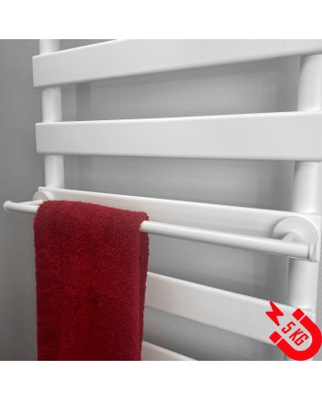 BSXL Magneet-line wit – Magnetische 510 mm handdoekhouder