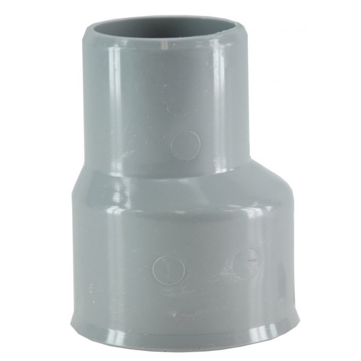 Reparatiemof 40 mm x verjongde spie 34 mm PVC
