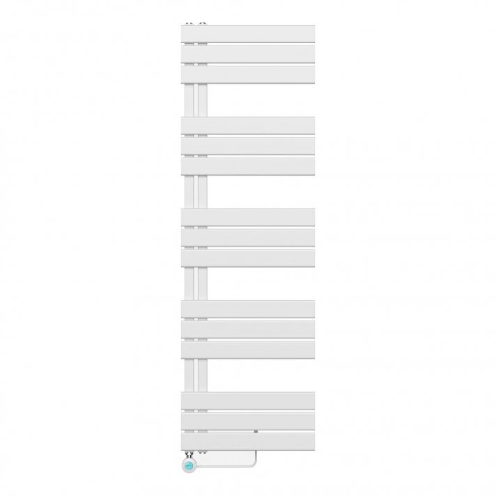 1600x500 – 755 Watt | elektrische handdoekradiator wit | links aansluiting/comb