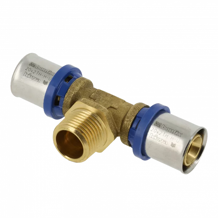 Bonfix Alu-pers x Buitendraad x Alu-pers T-koppeling | 20 x 3/4 x 20