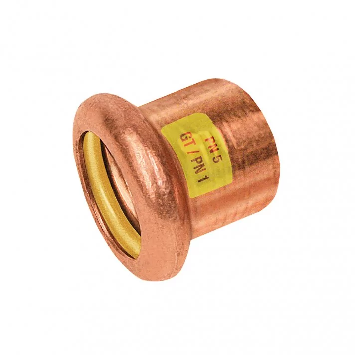 Bonfix Roodkoper Press eindkoppeling (gas) | 28