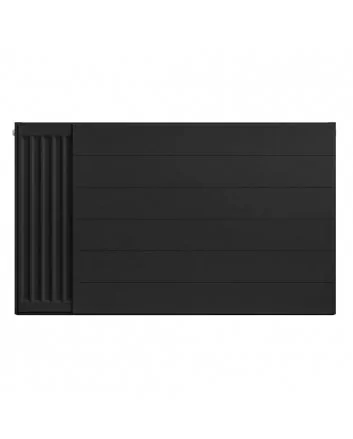 400x1200 T33 - 2759 watt | Eco 8 Lined Radiator | Mat Zwart