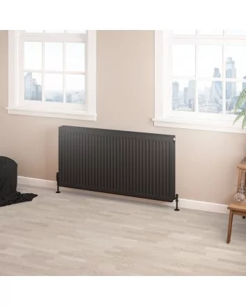 600x2000 T33 - 6364 watt | Eco 8 Radiator | Mat Zwart