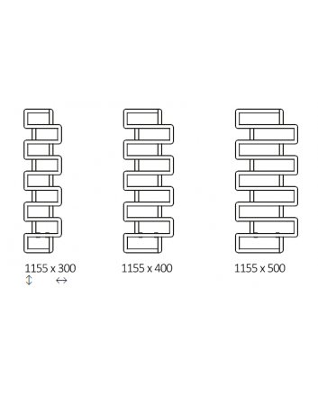 400x1155 – 524 watt | Bookie | Designradiator