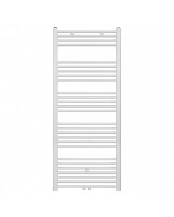 600x1600 – 1022 Watt | Handdoekradiator Mat Wit Zij- & Middenaansluiting