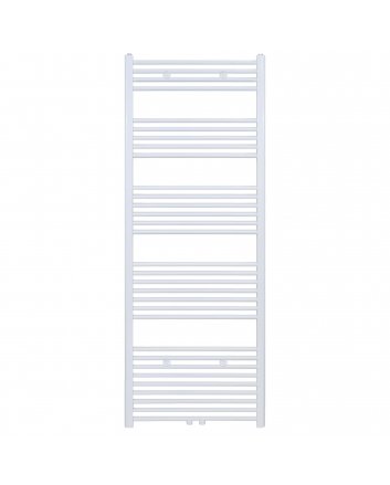 600x1800 – 1166 Watt | Handdoekradiator Mat Wit Zij- & Middenaansluiting