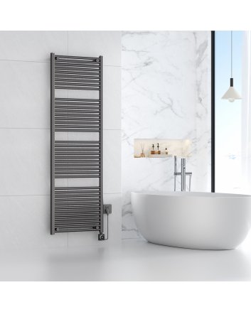 Elara elektrische radiator Smart WiFi 181,7 x 60 cm gunmetal