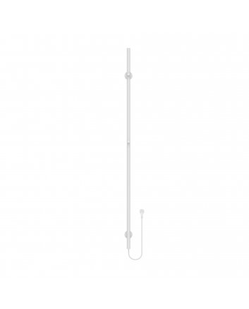 1500x63 - 120 Watt | Elektrische Staafhanddoekradiator - Wit