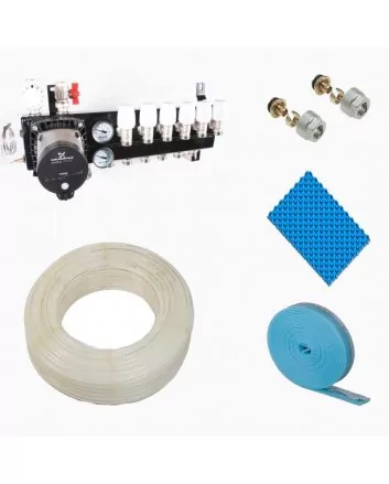 Hoofdverwarming set tot 30 m2 - Vloerverwarming - A Label