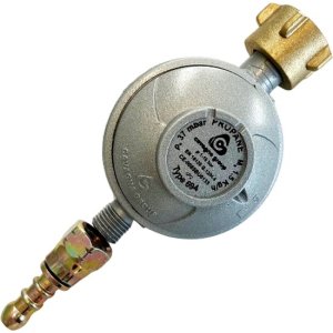 Flesontspanner 37 mbar, debiet 1,5 kg/u, POL-slangaansluiting