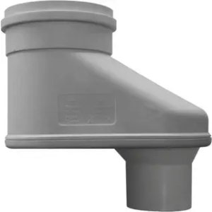 Ubbink Adapter 80/80 - 80/125 mm Broekstuk/Spruitstuk