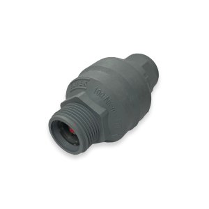 Riko waterslot 3/4 binnendraad x 3/4 buitendraad grijs