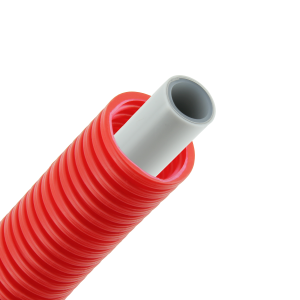 Bonfix Alu-pers meerlagenbuis met mantel | rood | 16 x 2.0 | Rol 50 meter
