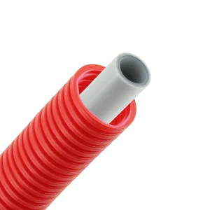 Bonfix Alu-pers meerlagenbuis met mantel | rood | 20 x 2.0 | Rol 50 meter