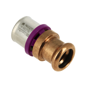 Bonfix Alu-pers x M-press rechte verloopkoppeling | 26 x 22