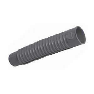 Flexibele bocht dubbele mof 50 mm 0 - 45 graden PVC