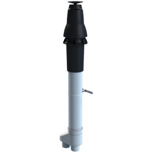 Safe-PP Skyline 3000 Dakdoorvoer HR Ø60/100 mm Zwart