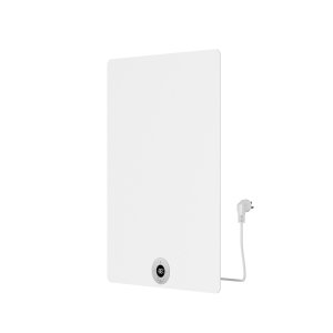70x50 cm - Elektrische Panel Verticaal Vlak - Mat Wit (RAL9016) - 300 Watt