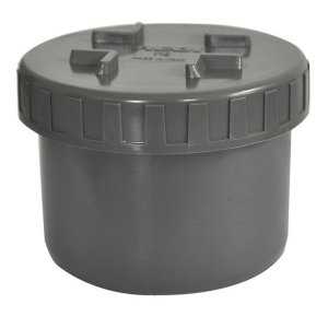 Eindstuk met schroefdeksel 32 mm PVC
