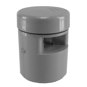 Binnenhuis beluchter 32/40 mm PVC