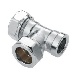 Bonfix Vertind Knel x Knel x Binnendraad T-koppeling | 22 x 22 x 3/4