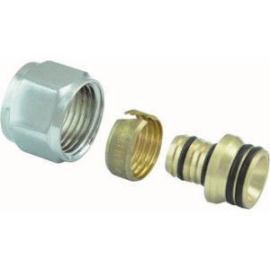 Luxe adaptor M22 naar 16 x 2,0 mm, chroom