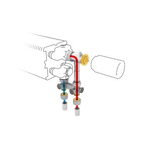 Jaga aansluitpakket 104 t.b.v 15 mm