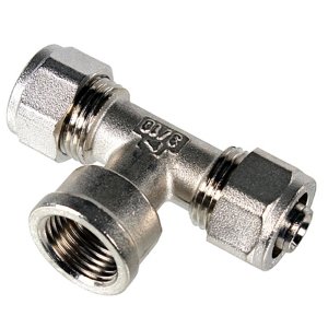 BSXL Unik knel x Binnendraad x Unik knel T-koppeling | 20 x 3/4 x 20