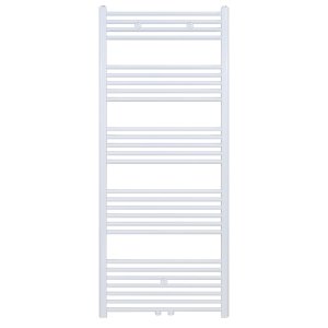 160x60 cm - 1050 Watt - Ecorad Handdoekradiator - Wit (RAL9016) - Universal-6 aansluitpunten