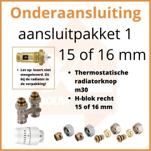 Eco 8 Thermostatisch aansluitpakket 1
