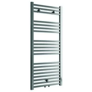 80x40 cm - 450 Watt - Ecorad Handdoekradiator - Chroom - Universal-6 aansluitpunten