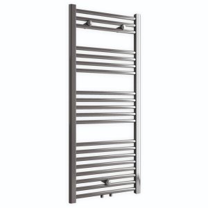 140x60 cm - 900 Watt - Ecorad Handdoekradiator - Chroom - Universal-6 aansluitpunten