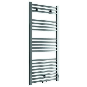 100x60 cm - 650 Watt - Ecorad Handdoekradiator - Chroom - Universal-6 aansluitpunten