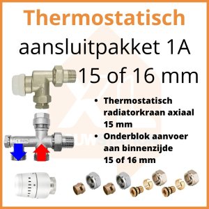 Eco 4 Thermostatisch M30 aansluitpakket 1A