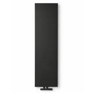 300x1800 T20 - 1327 watt | Mat Zwart | Verticale Radiator Vlak