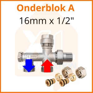 Onderblok A 16mm x 1/2"