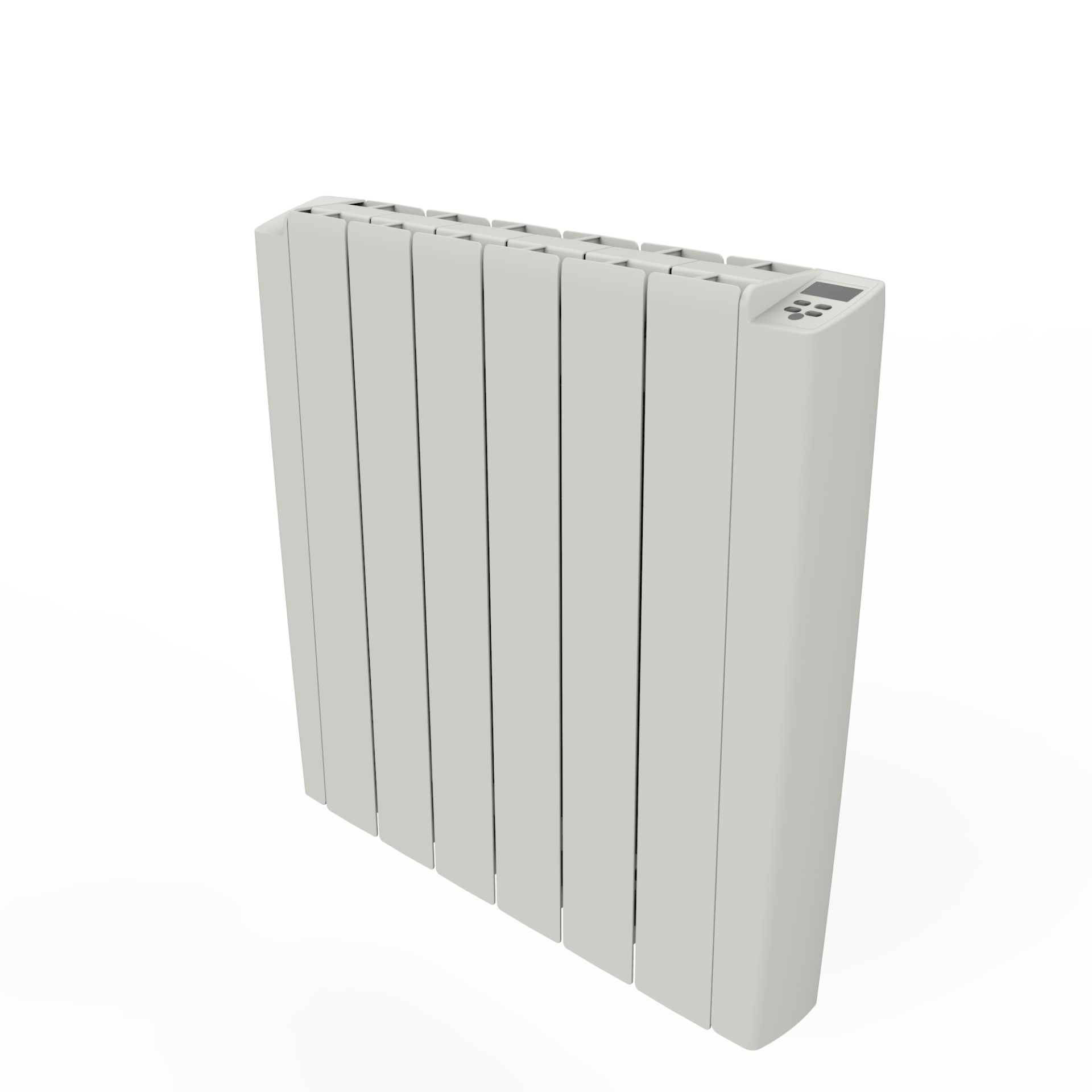 Muur Radiator Aluminium Muur Radiator 2000W 580x1080 Wit + Afstandsbed. | RadiatorKopen