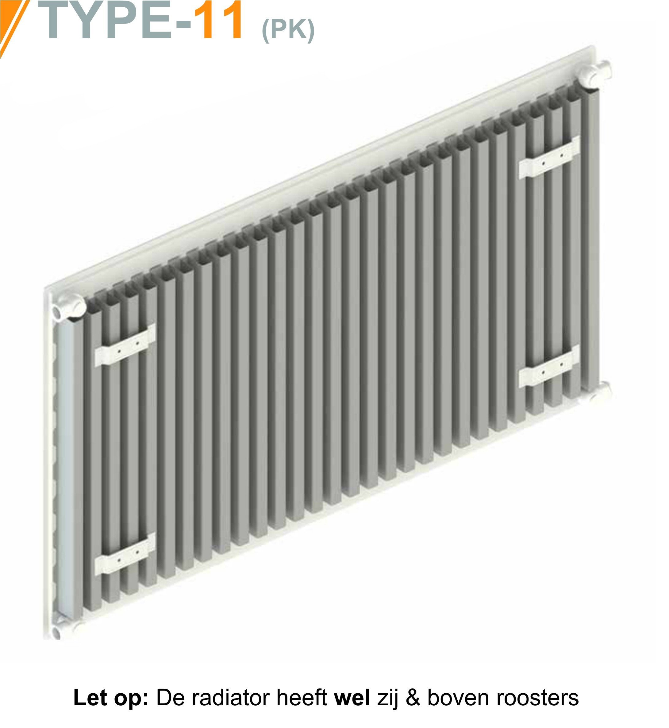 400x600 T11 490 watt Vlakke radiator | RadiatorKopen
