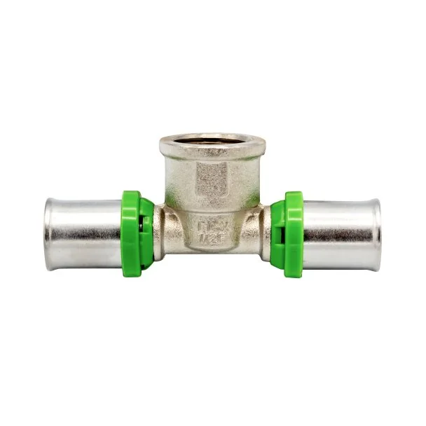 BSXL Pers x Binnendraad x Pers T-koppeling | 16 x 1/2 x 16