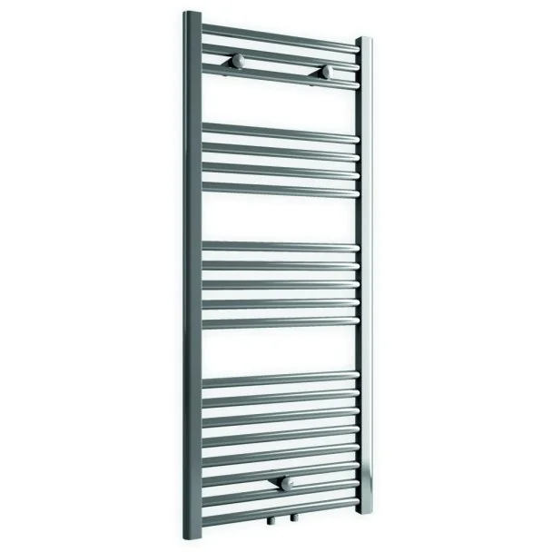 80x60 cm - 550 Watt - Ecorad Handdoekradiator - Chroom - Universal-6 aansluitpunten