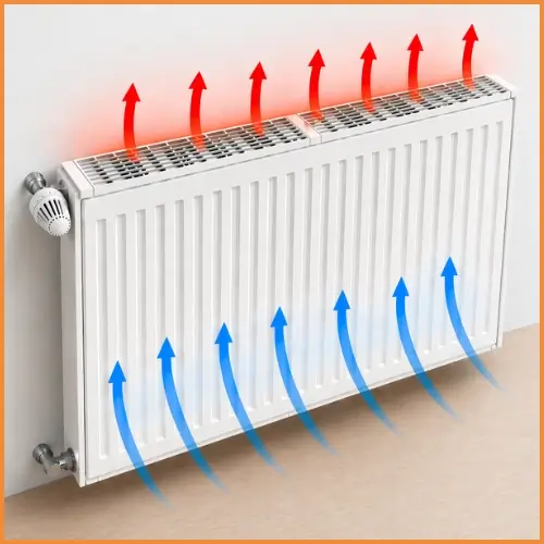 Paneelradiator met ventilator booster voor warmtepomp - ClimateBooster Prillo verhoogt warmteafgifte tot 80 procent bij lage aanvoertemperatuur als goedkoop alternatief voor dure LTV convector