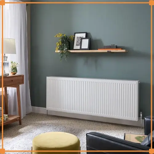 Grote woonkamer radiator met veel vermogen - brede radiatoren voor woonkamer die voldoende warmte leveren voor een ruime kamer