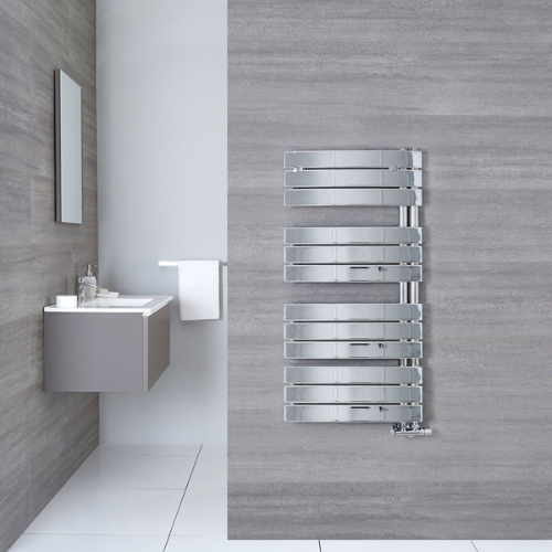 Chroom badkamer radiator
